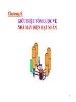 Bài giảng Chương 6 Giới thiệu tóm lược về nhà máy điện hạt nhân