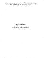 Ebook Principles of organic chemistry Part 1