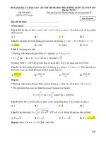 ĐỀ THI MẪU SỐ 01 KỲ THI THPT QUỐC GIA NĂM 2017  KÈM LỜI GIẢI