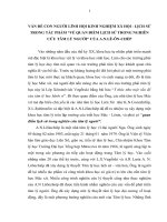 TIỂU LUẬN tâm lý học   vấn đề CON NGƯỜI LĨNH hội KINH NGHIỆM xã hội LỊCH sử TRONG tác PHẨM về QUAN NIỆM LỊCH sử TRONG NGHIÊN cứu tâm lý NGƯỜI của a a  LÊÔNCHEP