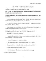 ĐỀ CƯƠNG môn xây DỰNG ĐẢNG