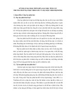 Kĩ thuật dạy học phân hóa  Phương pháp dạy học theo góc và dạy học theo hợp đồng