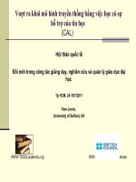 Hội thảo Đổi mới trong công tác giảng dạy, nghiên cứu và quản lý giáo dục đại học