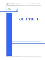 Nghiên cứu quy trình sản xuất sữa chua bổ sung nghệ