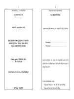 Điều khiển tốc độ động cơ không đồng bộ xoay chiều 3 pha dùng mạng nơron thích nghi