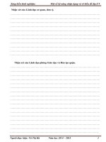 Sáng kiến kinh nghiệm Một số kỹ năng nhận dạng và vẽ biểu đồ địa lí 9