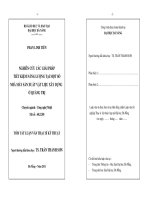 Nghiên cứu các giải pháp tiết kiệm năng lượng tại một số nhà máy sản xuất vật liệu xây dựng ở Quảng Trị