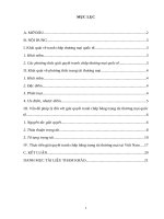 Đề tài: Phân tích những vấn đề pháp lý đối với giải quyết tranh chấp trong thương mại quốc tế của các thương nhân trước trọng tài