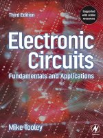 Ebook Electronic circuits  Fundamentals and applications (3rd edition) Part 1
