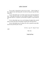 Luận văn Nghiên cứu ứng dụng enzym protease để tạo sản phẩm thuỷ phân nấm men