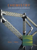 Ebook Chemistry for engineering students (2nd edition) Part 1