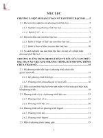 Tam thức bậc hai và một số ứng dụng.