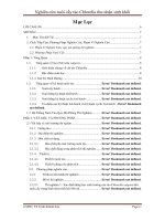 nghiên cứu nuôi cấy tảo chlorella thu nhận sinh khối