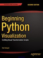 Beginning python visualization, 2nd edition