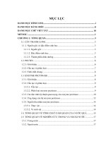 Nghiên cứu ảnh hưởng của enzyme pectinase lên tính chất cảm quan của nước quả thanh long