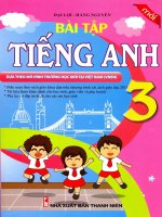 BÀI TẬP TIẾNG ANH LỚP 3 (THEO MÔ HÌNH VNEN)