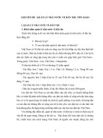 BÀI GIẢNG NHÀ nước PHÁP LUẬT   CHUYÊN đề QUẢN lý NHÀ nước về dân tộc, tôn GIÁO