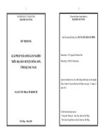 Giải pháp xóa đói giảm nghèo trên địa bàn huyện Nông Sơn, tỉnh Quảng Nam