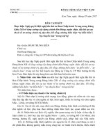 Bảng cam kết thực hiện nghị quyết TW4 và chỉ thị 05 năm 2017