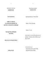 Nghiên cứu, tính toán các giải pháp tiết kiệm điện năng cho công ty cổ phần thủy sản Bình Định