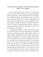 TIỂU LUẬN tâm lý học   vấn đề ý THỨC TRONG CƯƠNG LĨNH ý THỨC là vấn đề của tâm lý học HÀNH VI của l x VƯGỐTXKY