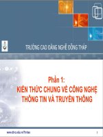 Kiến Thức Chung Về Công Nghệ Thông Tin Và Truyền Thông