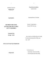 Hoàn thiện tổ chức kế toán quản trị tại tổng công ty cổ phần đầu tư và XNK Foodinco