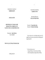 Biện pháp quản lý giáo dục nghề cho học viên cai nghiện ma túy tại trung tâm 05-06 thành phố Đà Nẵng