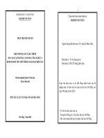 Biện pháp quản lý quá trình đào tạo tại trường cao đẳng công nghệ và kinh doanh Việt Tiến trong giai đoạn hiện nay