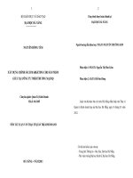 Xây dựng chính sách marketing cho sản phẩm giày tại công ty TNHH thương mại BQ