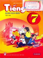 SÁCH TIẾNG ANH LỚP 7 TẬP 2