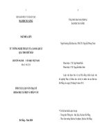 Tư tưởng nghệ thuật của Cao Bá Quát qua thơ chữ Hán