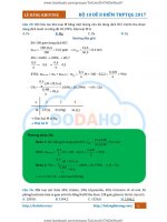 bộ 10 đề 8 điểm môn hóa của thầy Lê Đăng Khương năm 2017 ( mới nhất ): đáp án đề số 2 phần 2
