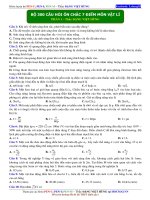 500 câu hỏi ôn tập chắc 7 điểm môn vật lý có đáp án