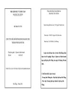 Chuyển đổi mô hình kinh doanh chợ thành phố KonTum