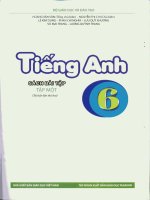 BÀI TẬP TIẾNG ANH LỚP 6 TẬP 1