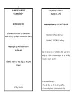 Hoàn thiện công tác đào tạo và phát triển nguồn nhân lực tại công ty cổ phần cao su Đà Nẵng