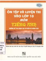 Ôn tập và luyện thi vào lớp 10 môn tiếng anh 