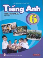 TIẾNG ANH 6 TẬP 1 (CHƯƠNG TRÌNH THÍ ĐIỂM)