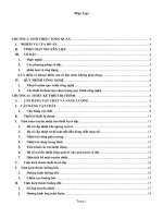 Đồ án quá trình và thiết bị công nghệ hóa học  