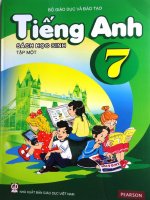 SÁCH TIẾNG ANH LỚP 7 TẬP 1
