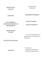 Quản lý quá trình đào tạo tại trường cao đẳng thương mại Đà Nẵng trong giai đoạn hiện nay