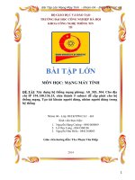 BTL môn mạng máy tính đề tài xây dựng hệ thống mạng