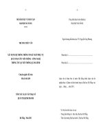 Xây dựng hệ thống thông tin kế toán phục vụ quản trị cước viễn thông - công nghệ thông tin tại viễn thông Quảng Bình