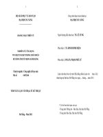 Nghiên cứu ứng dụng wavelet packet trong chẩn đoán hư hỏng truyền động bánh răng