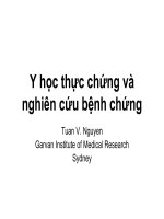 Y học thực chứng và nghiên cứu bệnh chứng