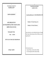 Hoàn thiện kế toán quản trị chi phí tại công ty dịch vụ hàng không sân bay Đà Nẵng