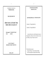 Hình tượng cái tôi trữ tình trong thơ Lưu Quang Vũ