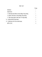 bài tập học kỳ môn công chứng