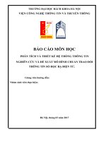 nghiên cứu và đề xuất mô hình chuẩn trao đổi thông tin số học bạ điện tử 